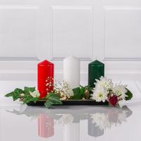 Price's Evergreen Pillar Candle 15cm Extra Image 1 Preview